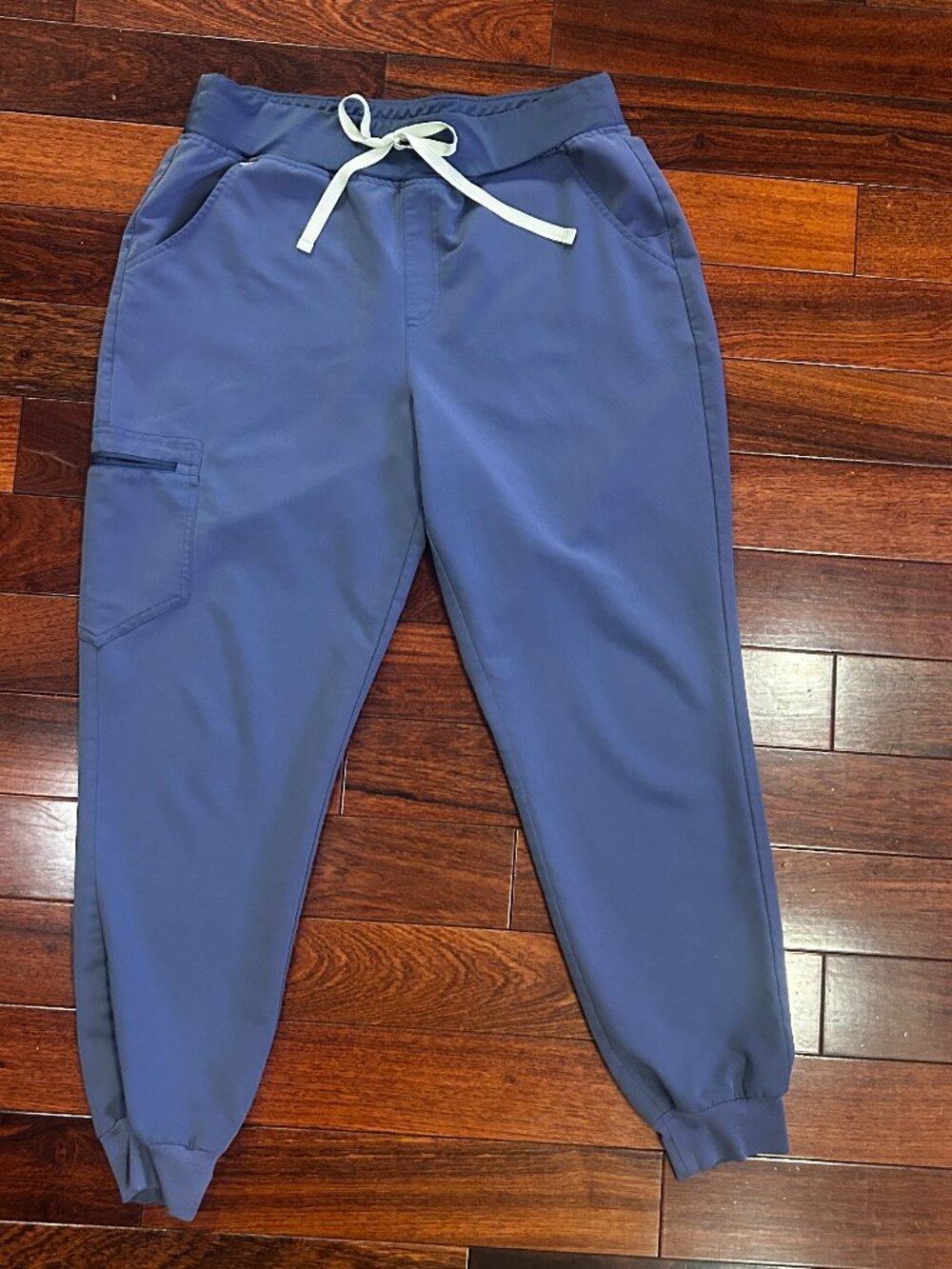 FIGS Zamora Jogger Scrub Pants Size Large Blue